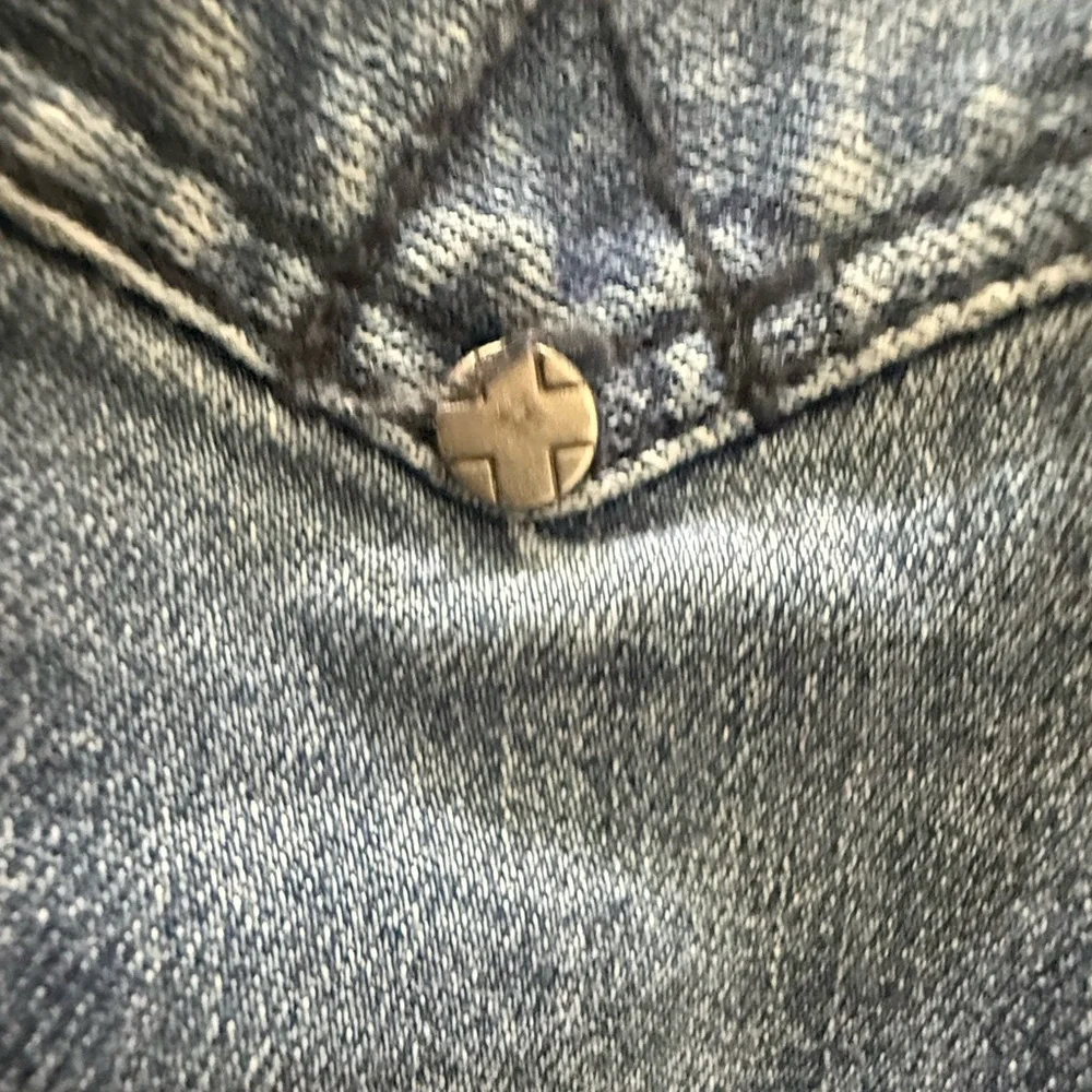 Liverpool Blue Denim Jacket with Lace Trim - Picture 9 of 12